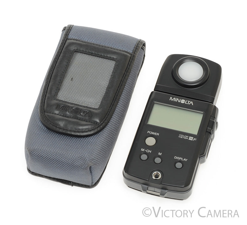Minolta Color Meter IIIF III F w/ Case [EXC] - Victory Camera