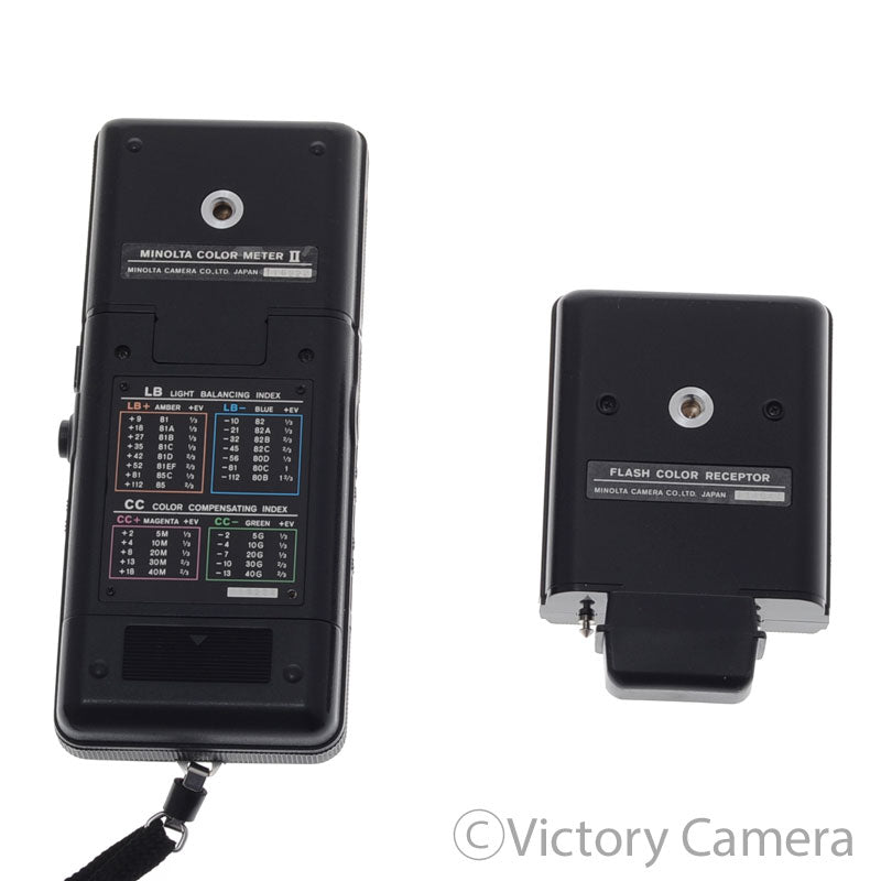 Minolta Color Meter II w/ Flash Color Receptor [EXC] - Victory Camera
