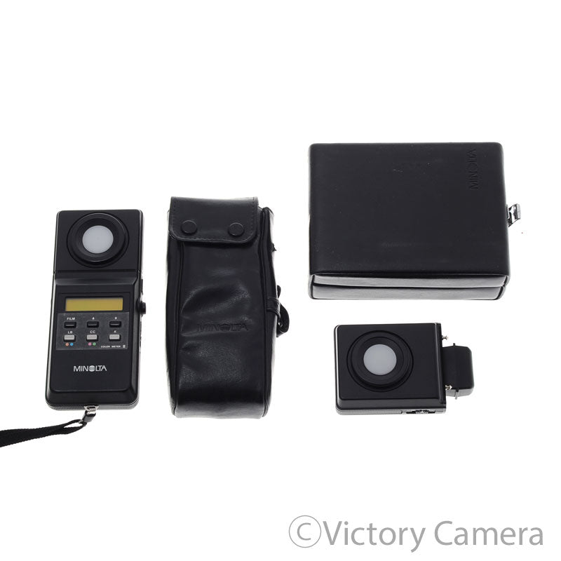 Minolta Color Meter II w/ Flash Color Receptor [EXC] - Victory Camera