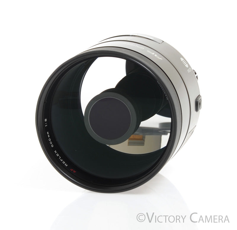 Sony / Minolta A 500mm F8 AF Reflex Telephoto Mirror Lens -Clean- - Victory Camera