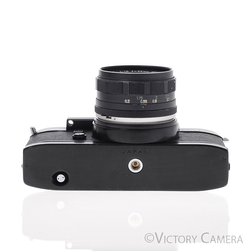 Minolta SR1 SR-1 Black 35mm Camera w/ 55mm f1.8 Lens [EXC] - Victory Camera