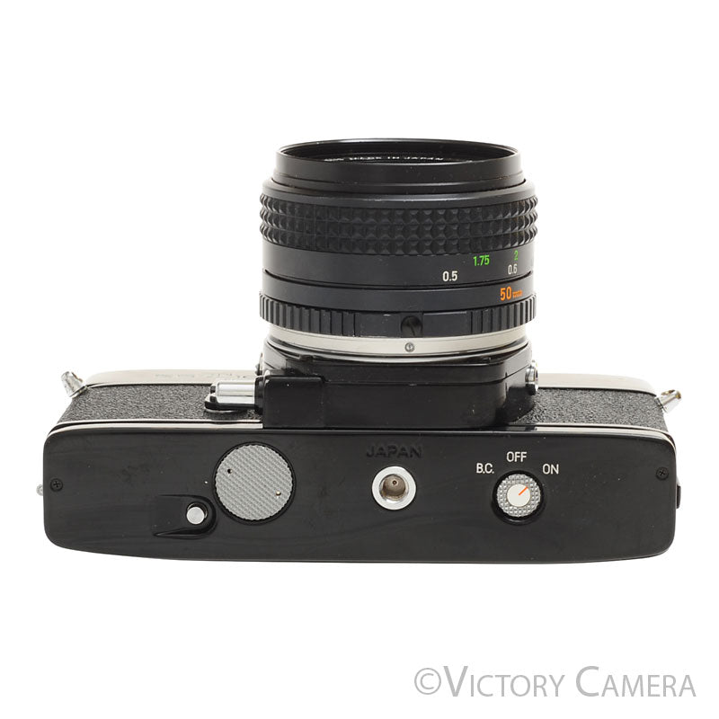 Minolta SRT101 SRT 101 Black 35mm Camera with 50mm F1.7 Lens [EXC] image 4