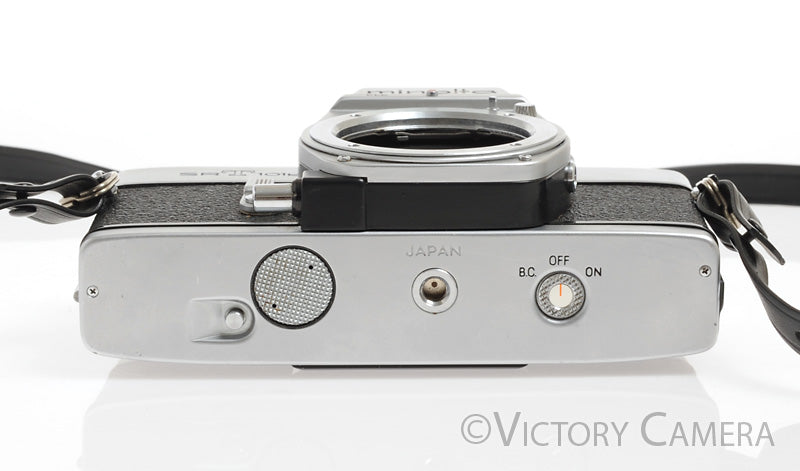 Minolta SRT101b SRT 101b Camera Body -No Meter, Working Bargain, New Seals-