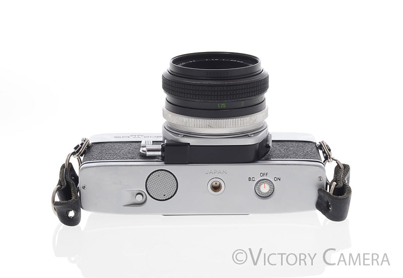 Minolta SRT 202 Chrome 35mm Camera w/ 50mm f1.9 Lens -New Seals-  [EXC] - Victory Camera