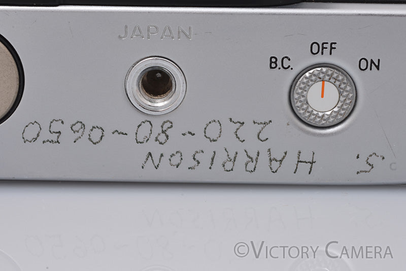 Minolta SRT SC-II Chrome 35mm Camera w/ 50mm f1.7 Lens  [EXC-]