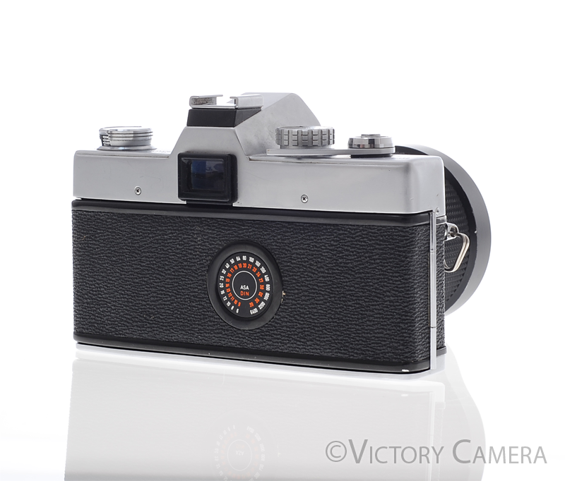 Minolta SRT101 SRT 101 Chrome 35mm Camera w/ 35-105mm Zoom Lens [EXC-] - Victory Camera