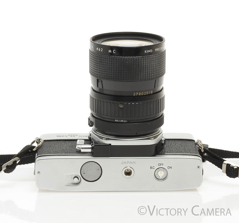 Minolta SRT 102 Chrome 35mm Camera w/ 28-70mm Lens -New Seals- [EXC+] - Victory Camera