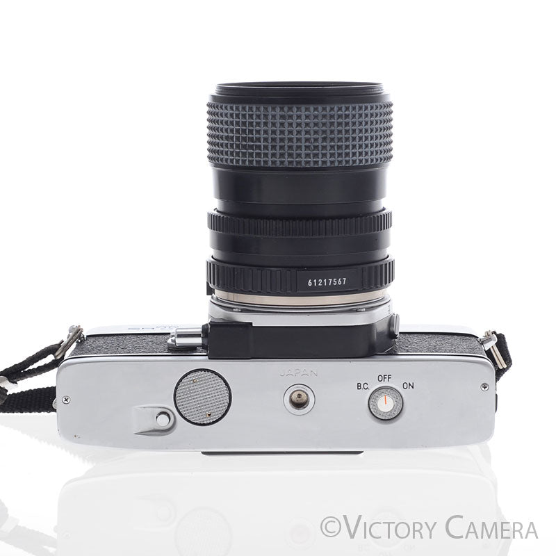 Minolta SRT202 SRT 202 Chrome 35mm Camera w/ 28-70mm Zoom Lens [EXC] - Victory Camera