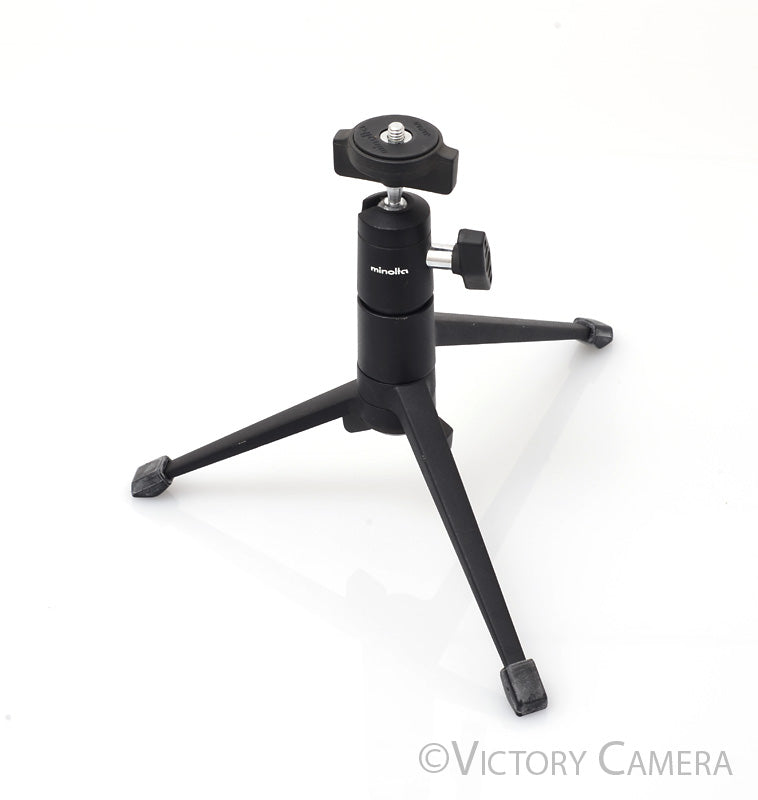 Minolta TR-1 Tabletop Tripod w/ Case [EXC] - Victory Camera
