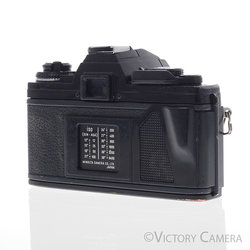 Minolta X-700 X700 Black 35mm SLR Film Camera w/ 50mm f1.7 Lens [EXC] - Victory Camera