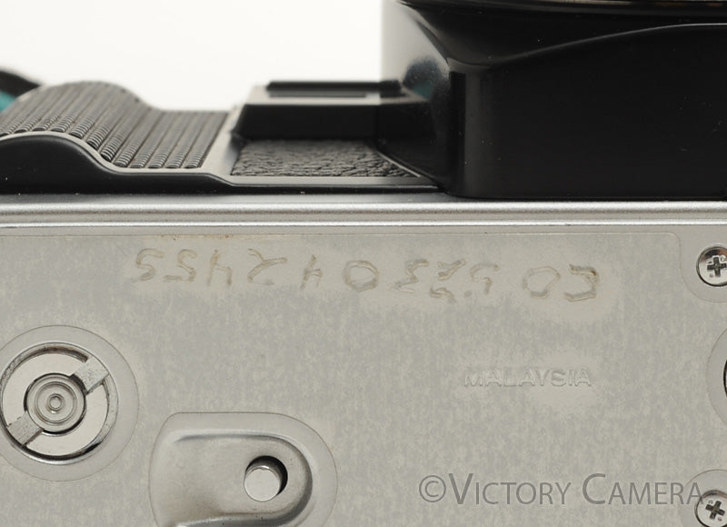 Minolta X-370 Chrome 35mm Manual Focus Camera w/ 50mm f2 Lens [EXC+] - Victory Camera