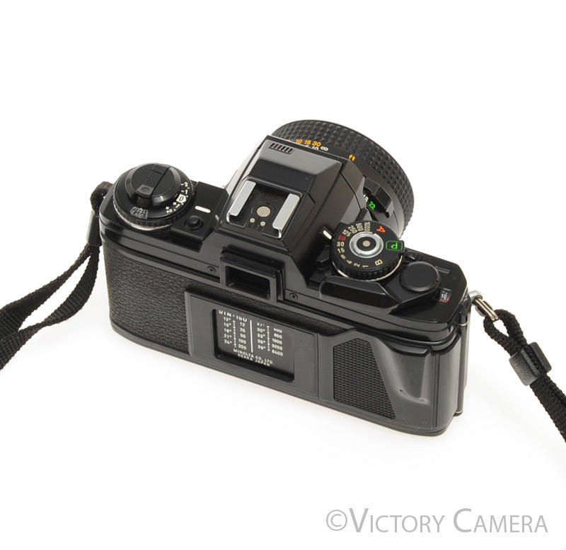 Minolta X-700 X700 Black 35mm SLR Film Camera w/ 50mm f1.7 Lens  [EXC]