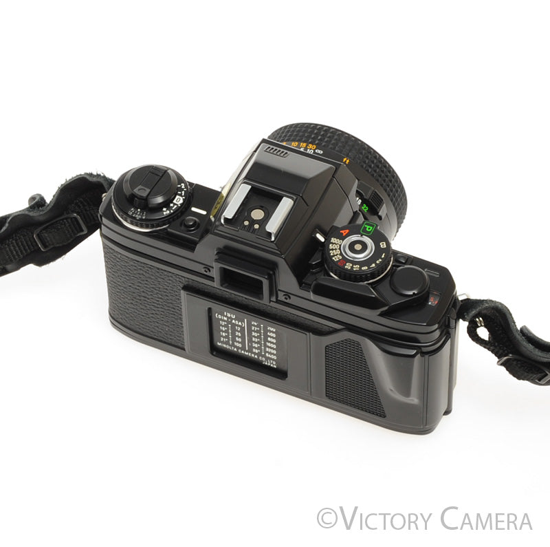 Minolta X-700 X700 Black 35mm SLR Film Camera w/ 50mm f1.7 Lens  [EXC] - Victory Camera