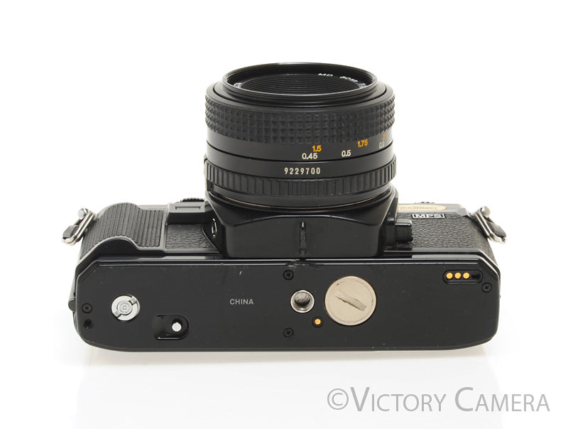 Minolta X-700 X700 Black SLR Film Camera w/ 50mm f1.7 Lens -New Seals- [EXC] - Victory Camera