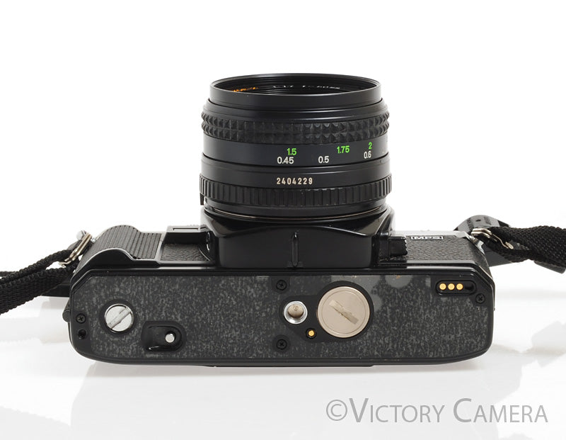 Minolta X-700 X700 Black SLR Film Camera w/ 50mm f1.7 Prime Lens -New Seals-