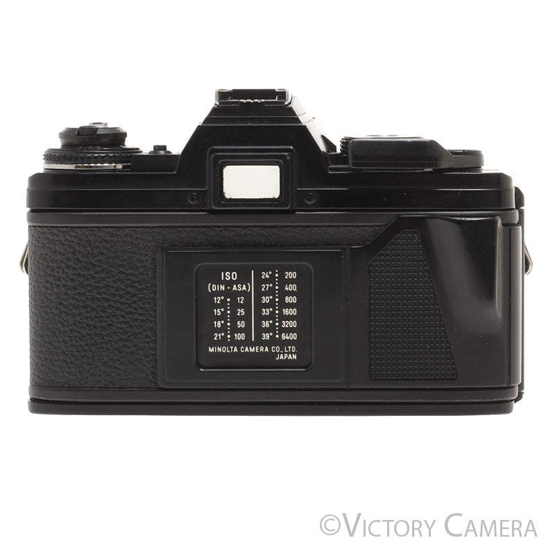 Minolta X-700 X700 Black 35mm SLR Film Camera w/ 50mm f1.7 Lens [EXC] - Victory Camera