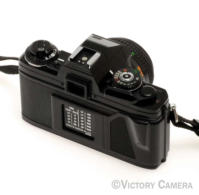Minolta X-700 X700 Black 35mm SLR Film Camera w/ 50mm f1.7 Lens  [EXC+] - Victory Camera
