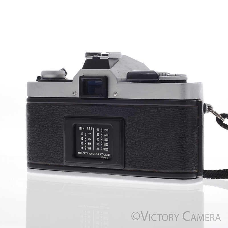 Minolta XG-9 XG9 Chrome 35mm Camera w/ 50mm f1.7 Lens -New Seals- [EXC] - Victory Camera