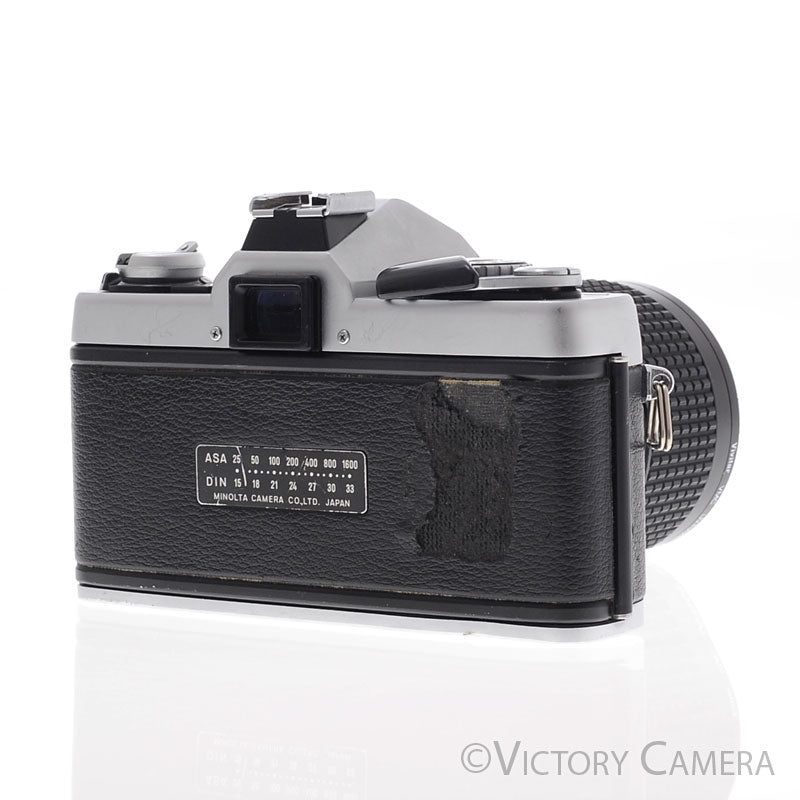 Minolta XG1 Chrome 35mm Camera w/ MD 28-85mm f3.5-4.5 Lens [EXC-]