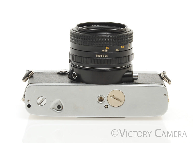 Minolta XG9 Chrome 35mm Camera w/ 50mm f2 Lens -New Seals- [EXC-] - Victory Camera