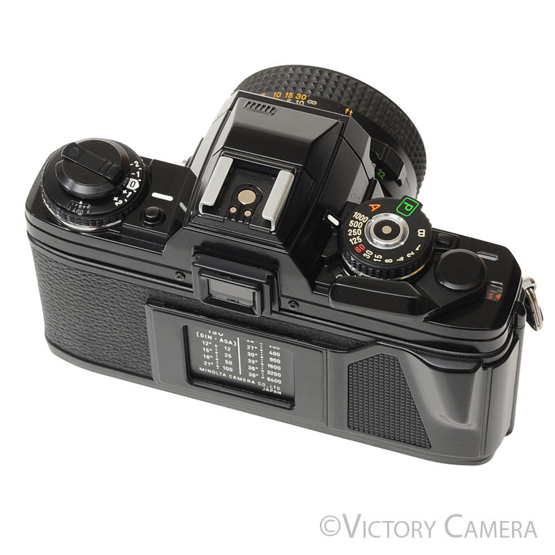 Minolta X-700 X700 Black 35mm SLR Film Camera w/ 50mm f1.7 Lens  [EXC+] - Victory Camera
