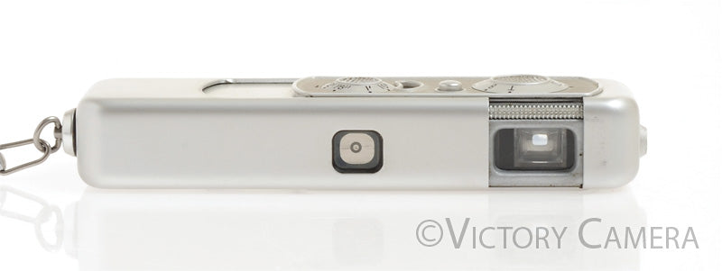 Minox III Chrome Subminiature Spy Camera With Case and Chain [EXC] - Victory Camera