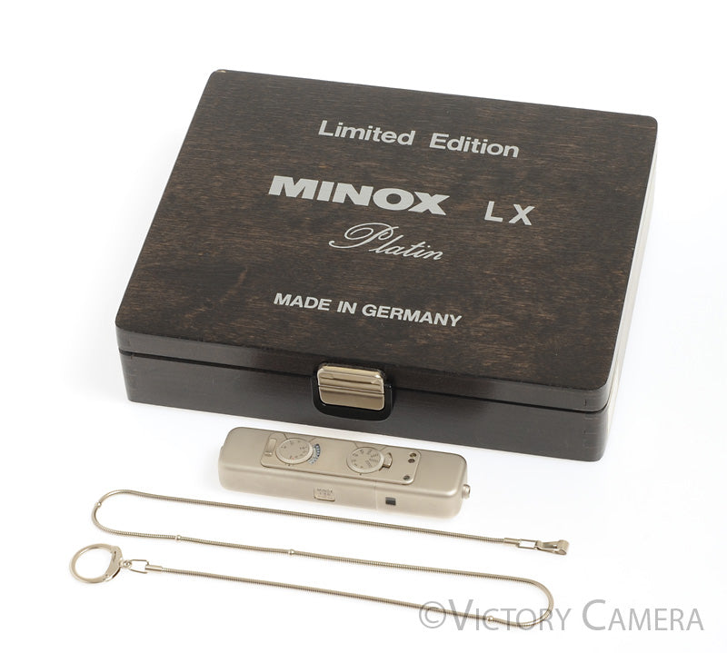 Minox LX Platin (Platinum) Camera w/ Box (feet)