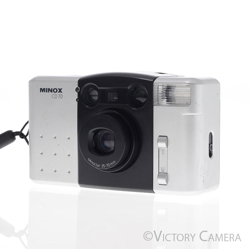 Minox CD 70 35mm Point & Shoot Film Camera w/ 35-70mm Zoom Lens [EXC]