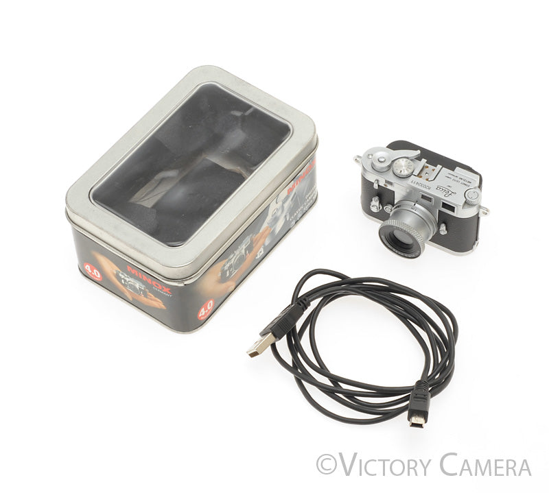 Minox Leica M3 Mini 4MP Digital Camera w/ Box [EXC]