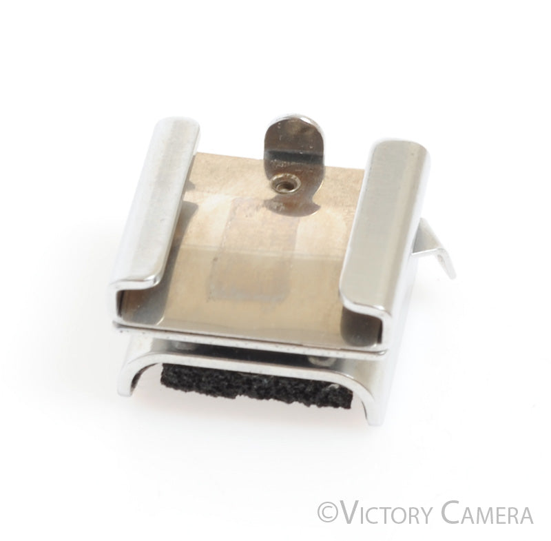 Minox Chrome Shoe Adapter for Subminiature Spy Camera  [EXC+] - Victory Camera