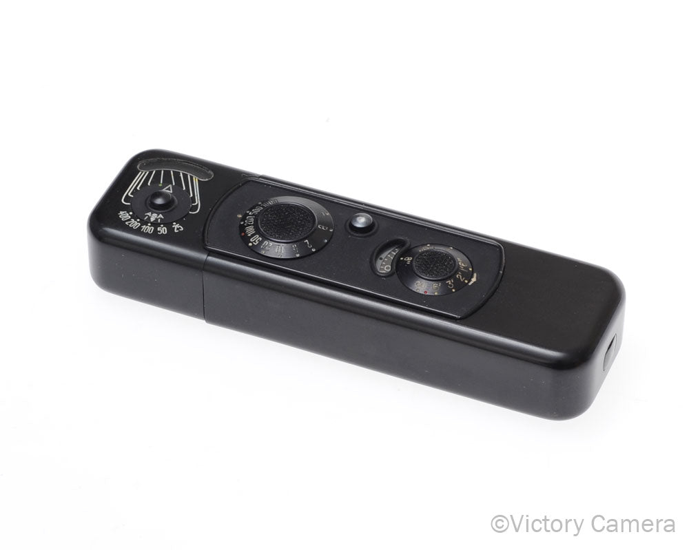 Minox B Black Subminiature Spy Camera w/ 15mm f3.5 Lens -DAG CLA- [EXC+] - Victory Camera