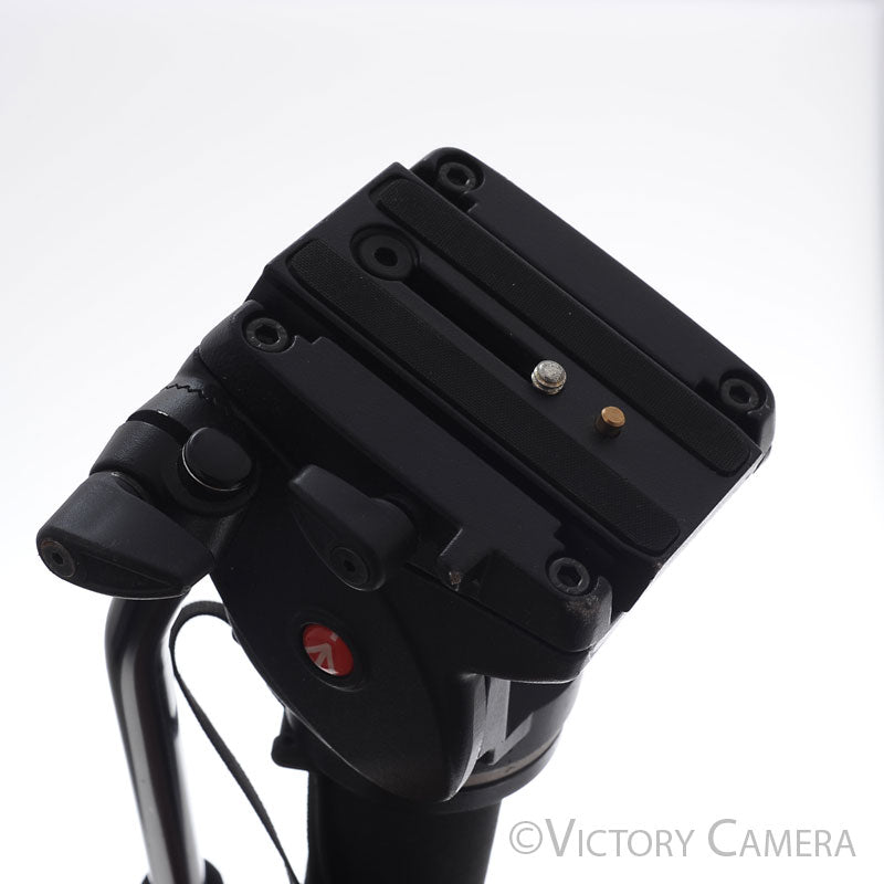 Manfrotto 561BHDV-1 Fluid Aluminum Video Monopod with Head [EXC+] - Victory Camera