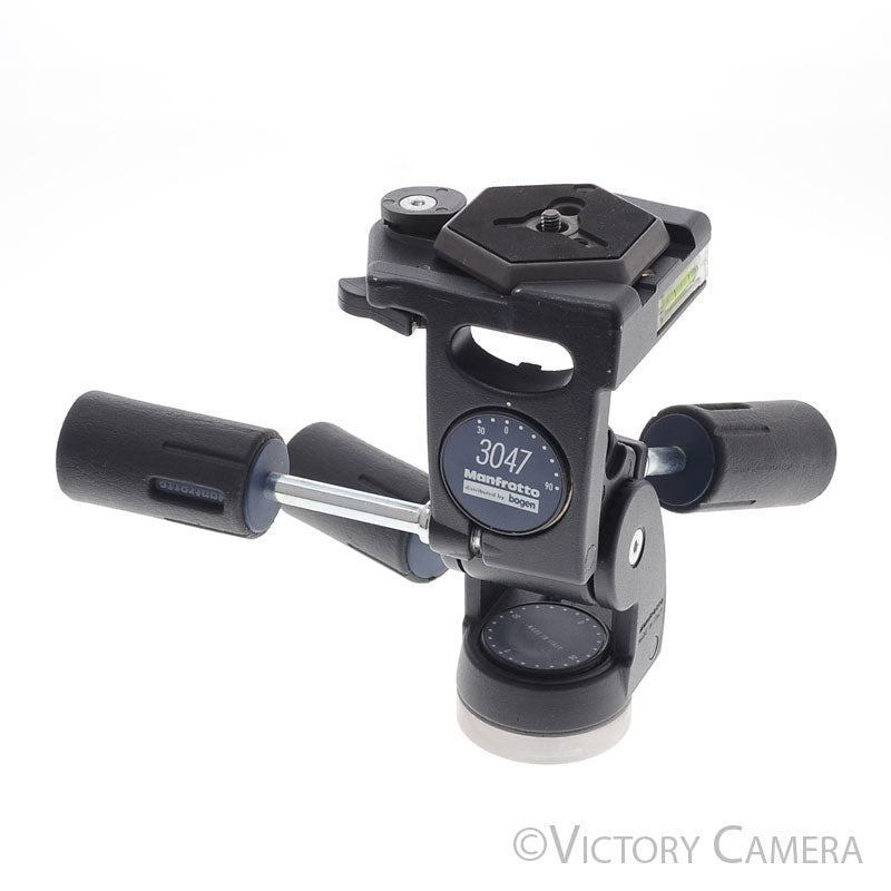 Bogen Manfrotto 3047 Tripod Head w/ QR Plate [EXC+] - Victory Camera