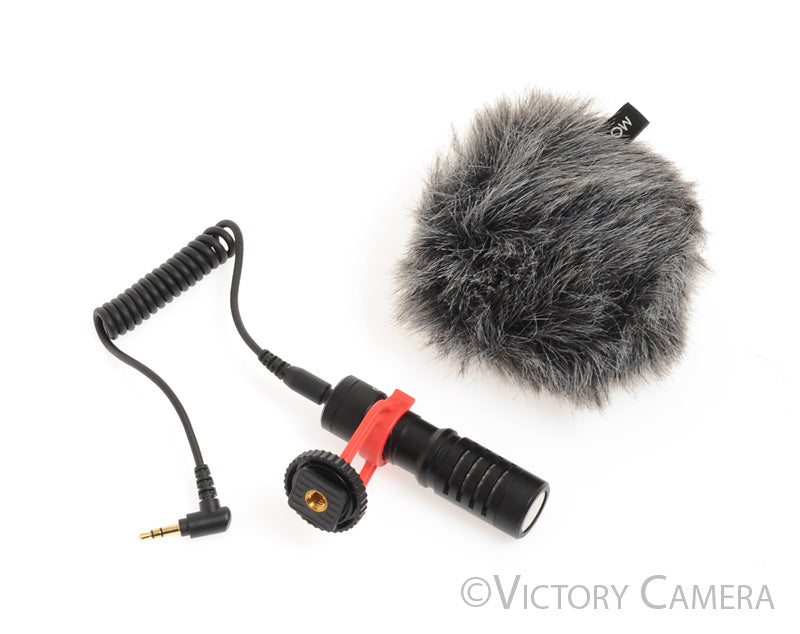 Movo VXR10 Shotgun Microphone w/ Wind Filter for DSLR - Victory Camera