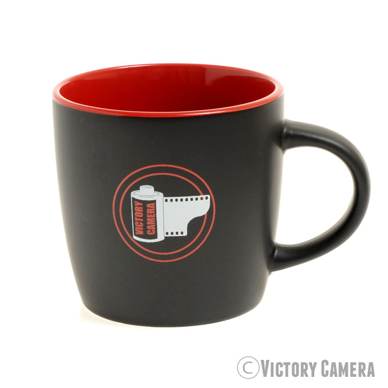 Victory Camera 12oz Black & Red Ceramic Mug - Victory Camera