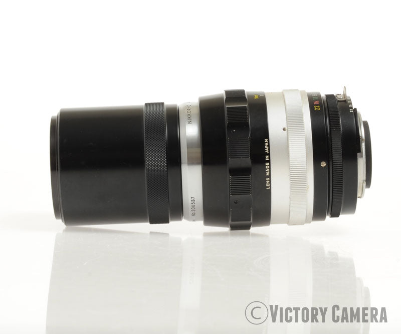 Nikon Nikkor-Q 20cm 200mm f4 Photomic non-AI Lens  [EXC+] - Victory Camera