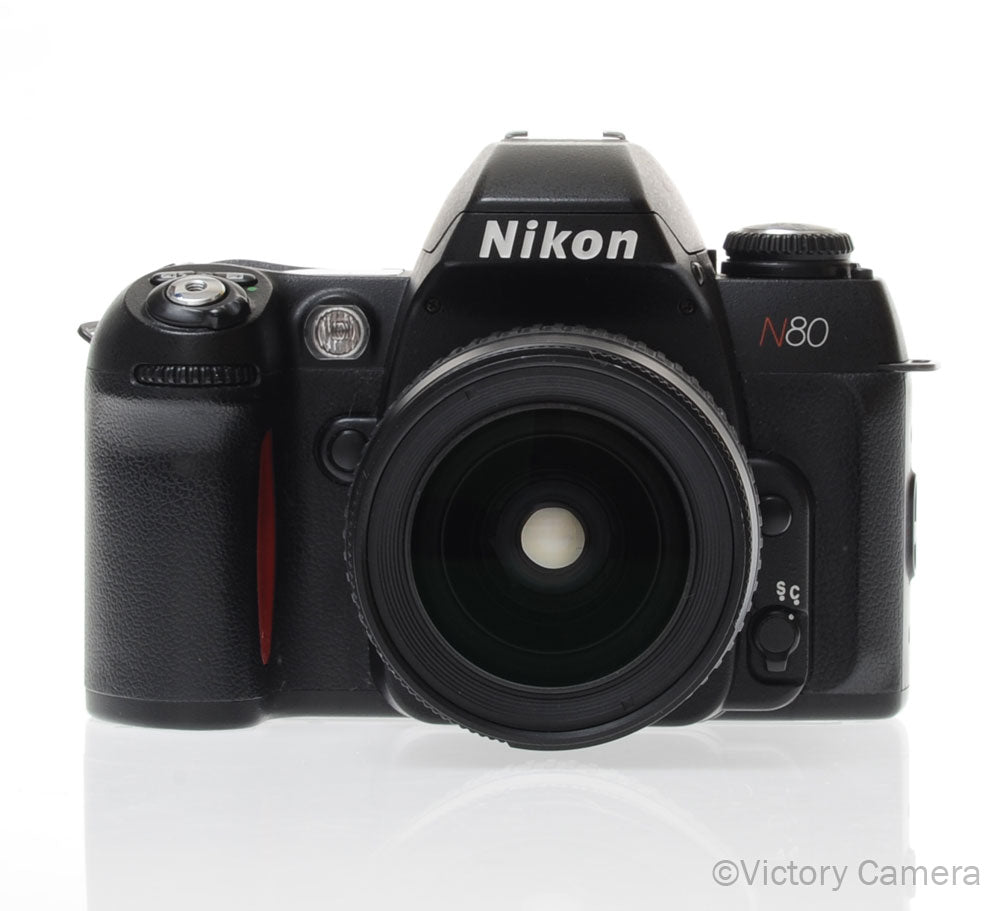 Nikon N80 AF 35mm Film Camera Body w/ Nikkor 28-80mm Zoom Lens [EXC+] image 1