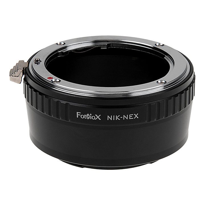 Fotodiox Lens Mount Adapter - Nikon Nikkor F Mount D/SLR Lens to Sony Alpha E-Mount Mirrorless Camera Body - Victory Camera