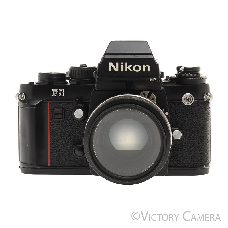 Nikon F3HP F3 HP 35mm Film Camera w/ Nikon 50mm f1.8 AI Lens [EXC] - Victory Camera