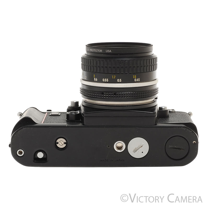 Nikon F3HP F3 HP 35mm Film Camera w/ Nikon 50mm f1.8 AI Lens [EXC] - Victory Camera