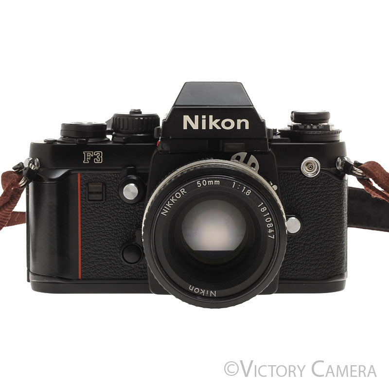 Nikon F3 35mm Film Camera w/ Nikon 50mm f1.8 AI Lens [EXC] - Victory Camera