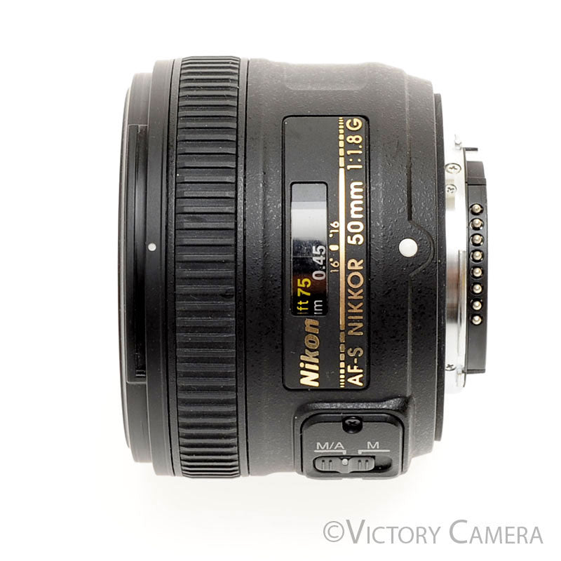 Nikon AF-S Nikkor 50mm f1.8 G Standard Prime Lens [EXC+] - Victory Camera