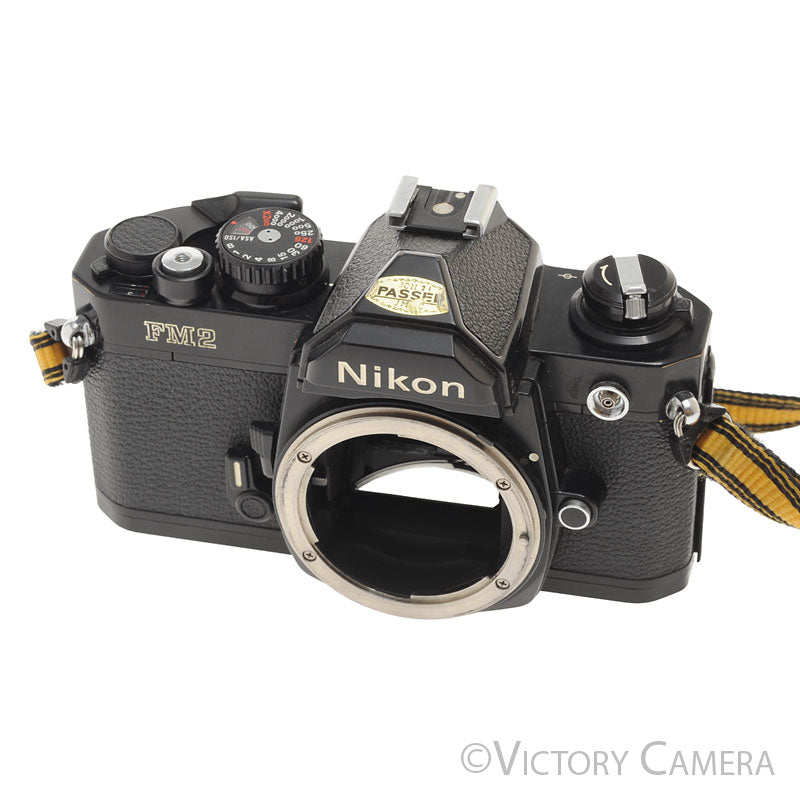 Nikon FM2 35mm Black Film SLR Bod Only -Bargain- [BAR] - Victory Camera