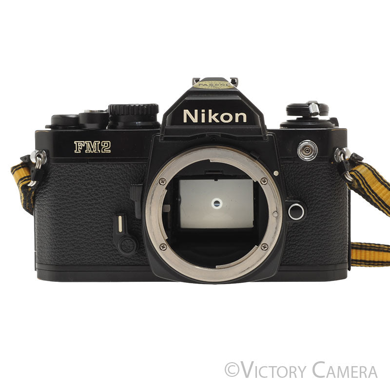 Nikon FM2 35mm Black Film SLR Bod Only -Bargain- [BAR] - Victory Camera