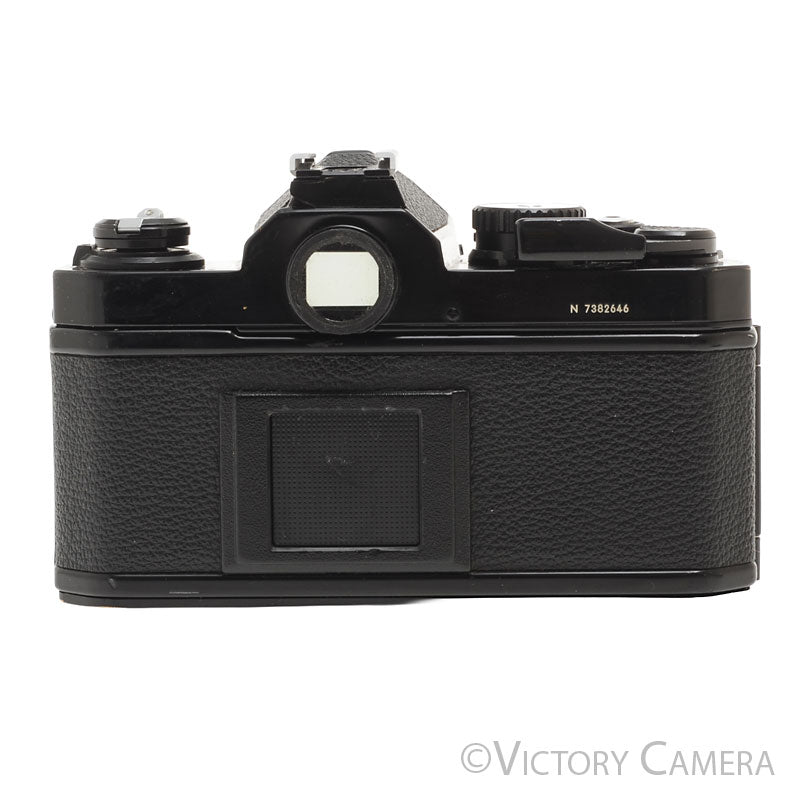 Nikon FM2-N FM2N 35mm Black Film SLR w Nikon 50mm f1.8 Series E Lens [EXC-] - Victory Camera