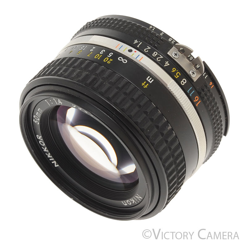 Nikon Nikkor 50mm f1.4 AI-S Manual Focus Prime Lens [EXC] - Victory Camera