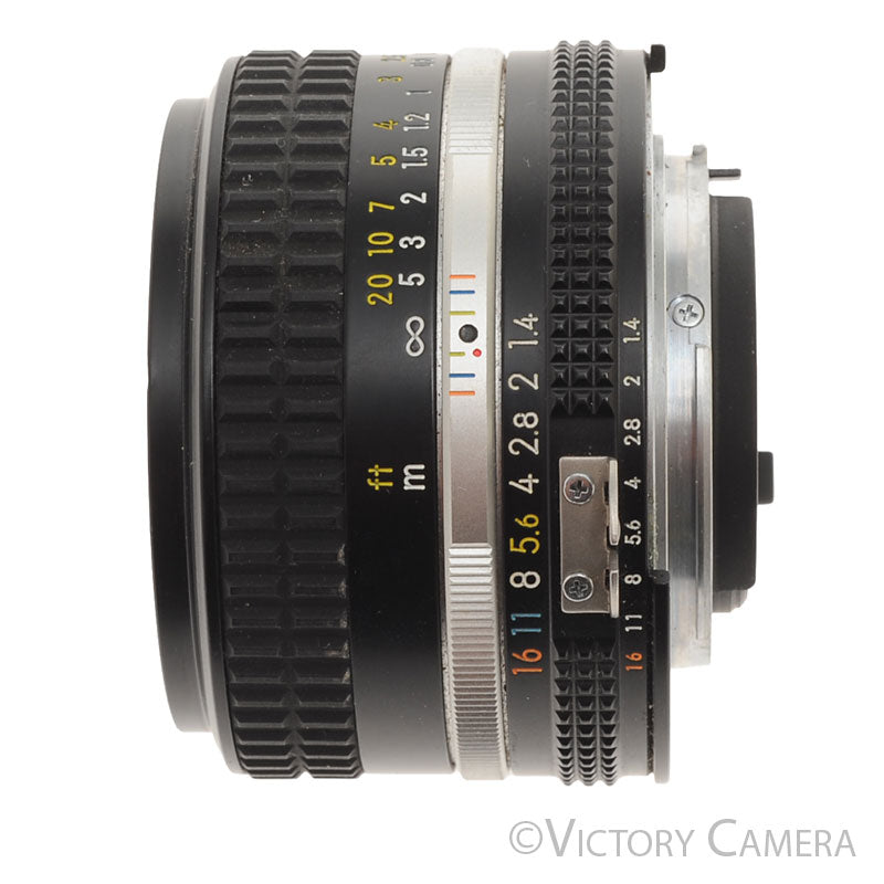 Nikon Nikkor 50mm f1.4 AI-S Manual Focus Prime Lens [EXC] - Victory Camera