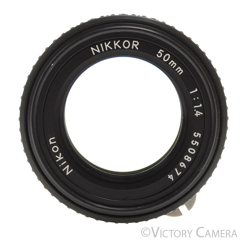Nikon Nikkor 50mm f1.4 AI-S Manual Focus Prime Lens [EXC] - Victory Camera