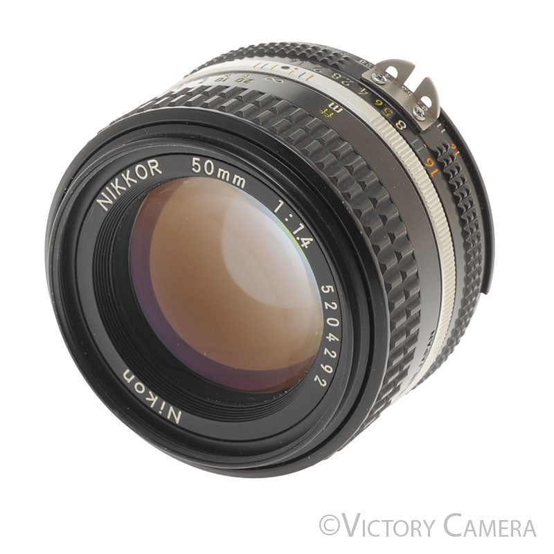 Nikon Nikkor 50mm f1.4 AI-S Manual Focus Prime Lens [EXC+] - Victory Camera