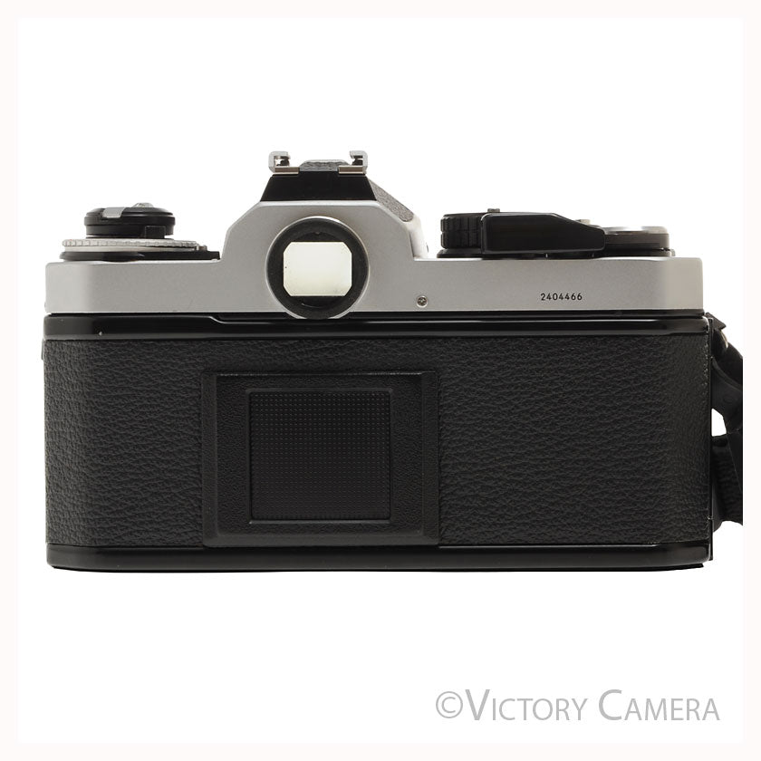 Nikon FE-2 FE2 Chrome 35mm Camera with 50mm f1.8 AI Lens [EXC] - Victory Camera